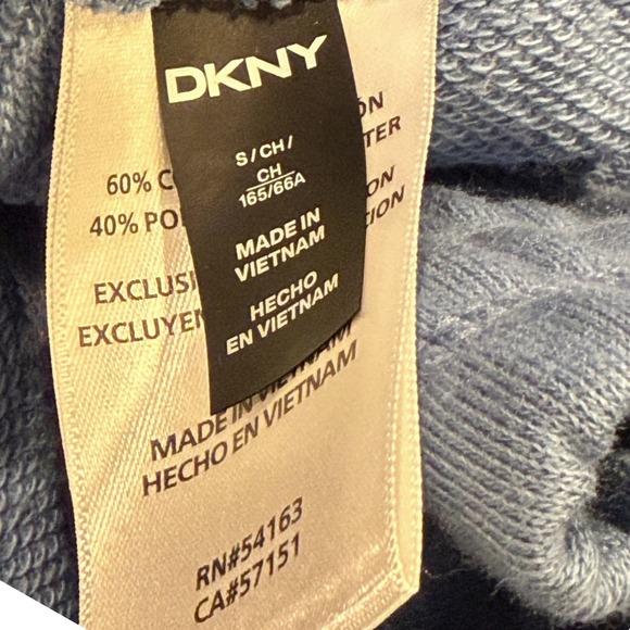 DKNY Women's Blue Cargo Shorts S Elastic Waist‎ Pockets Lounge Gorpcore Sporty - Picture 7 of 8